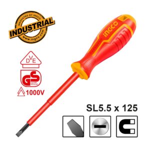 INGCO TOURNEVIS ISOLE SL5.5×125 AU MAROC [HISD815125]